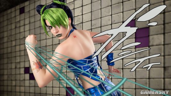 俄妹COS《JOJO》空条徐伦 大胆豪放的徐伦公主