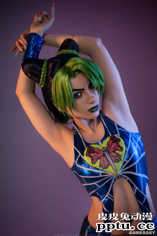俄妹COS《JOJO》空条徐伦 大胆豪放的徐伦公主