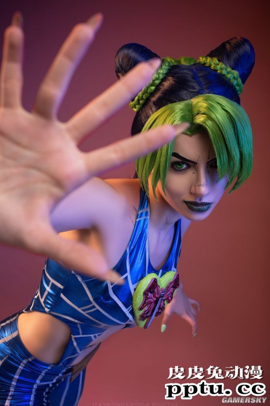 俄妹COS《JOJO》空条徐伦 大胆豪放的徐伦公主