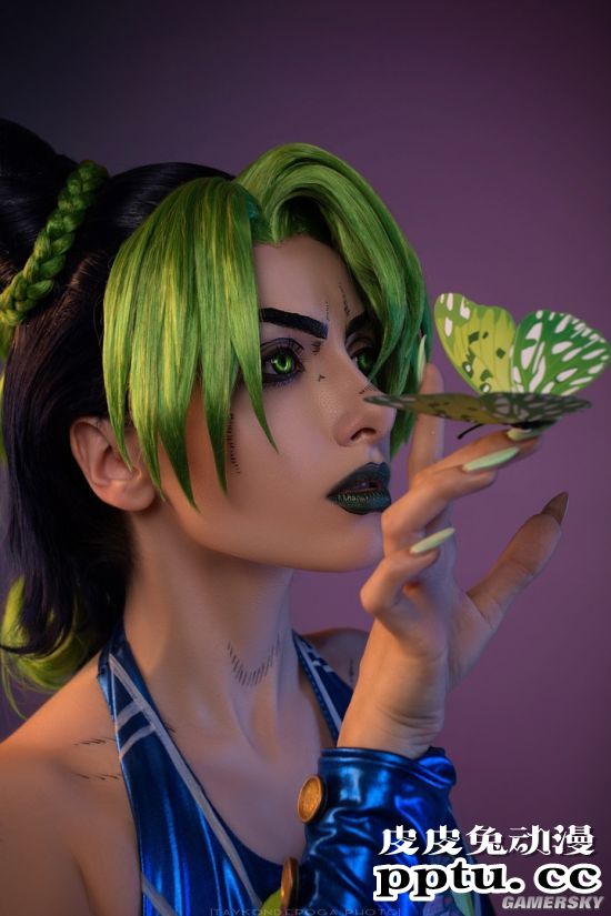 俄妹COS《JOJO》空条徐伦 大胆豪放的徐伦公主