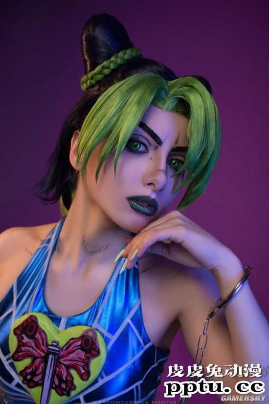 俄妹COS《JOJO》空条徐伦 大胆豪放的徐伦公主