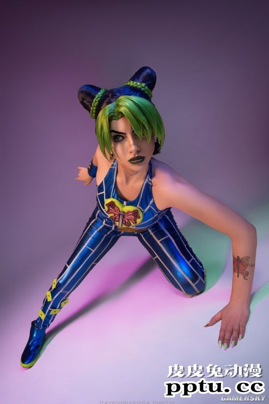 俄妹COS《JOJO》空条徐伦 大胆豪放的徐伦公主