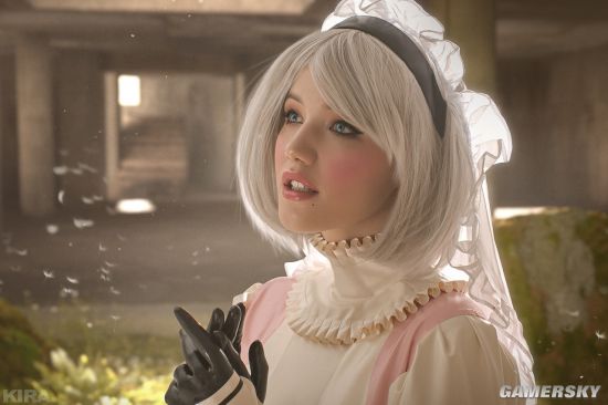 俄妹COS《尼尔》白丝2B小姐姐 这老婆真的很凶