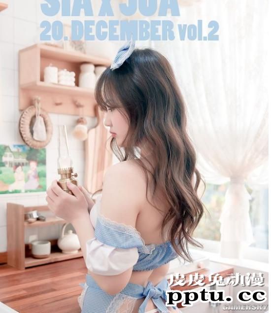 抖M的挚爱少女？不屑脸的韩国写真模特SIA