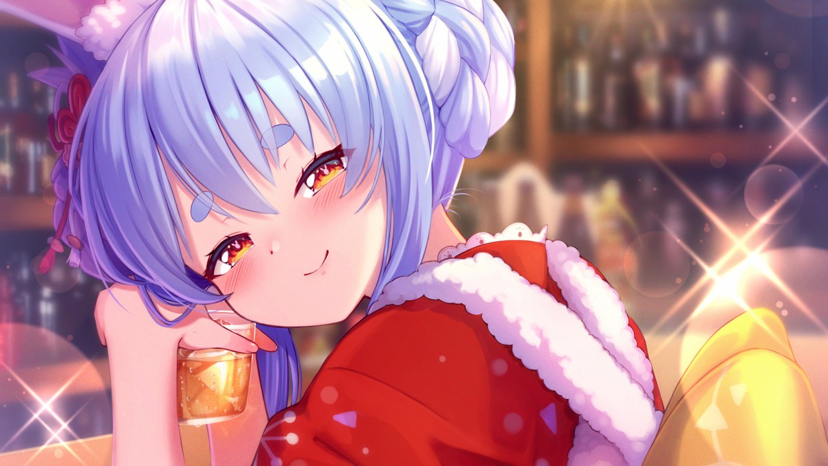 圣诞动漫美女壁纸图片