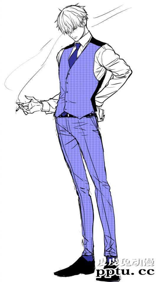 金井桂新绘制「咒术回战」五条悟画像公开-皮皮兔动漫