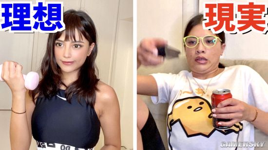 网红模特拍摄宅家的理想与现实 处理好上半身就够了