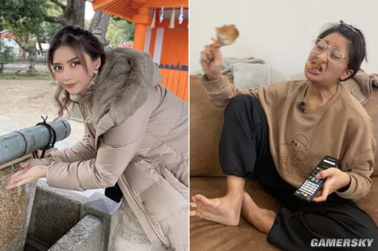 网红模特拍摄宅家的理想与现实 处理好上半身就够了