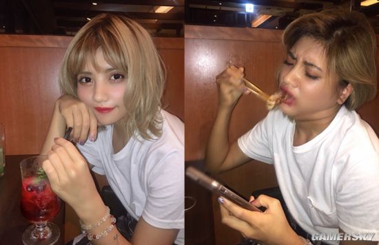 网红模特拍摄宅家的理想与现实 处理好上半身就够了