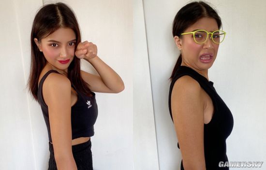 网红模特拍摄宅家的理想与现实 处理好上半身就够了