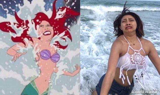 网红模特拍摄宅家的理想与现实 处理好上半身就够了