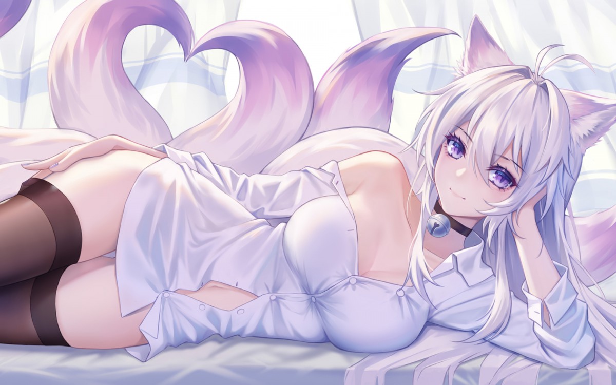 身材曲线优美的动漫美女壁纸-皮皮兔动漫