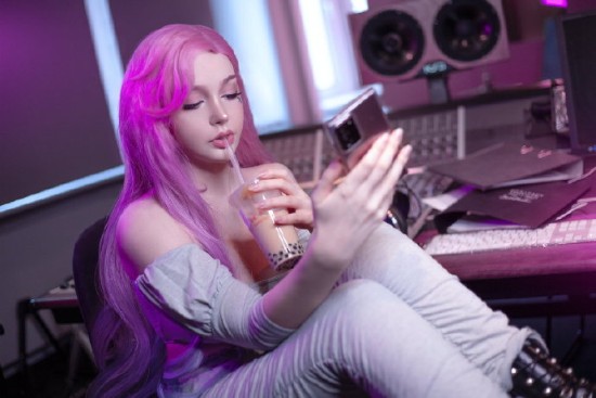 外国萌妹COS《LOL》萨勒芬妮 又甜又欲完美还原