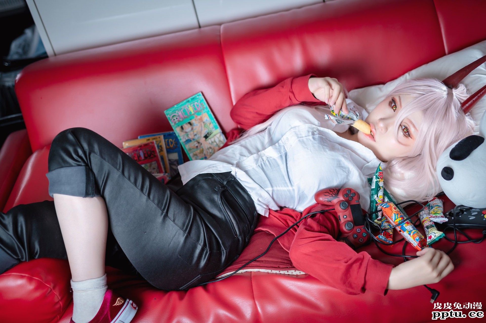 纯白绫波丽与电锯人玛奇玛 一周大师级CosPlay赏