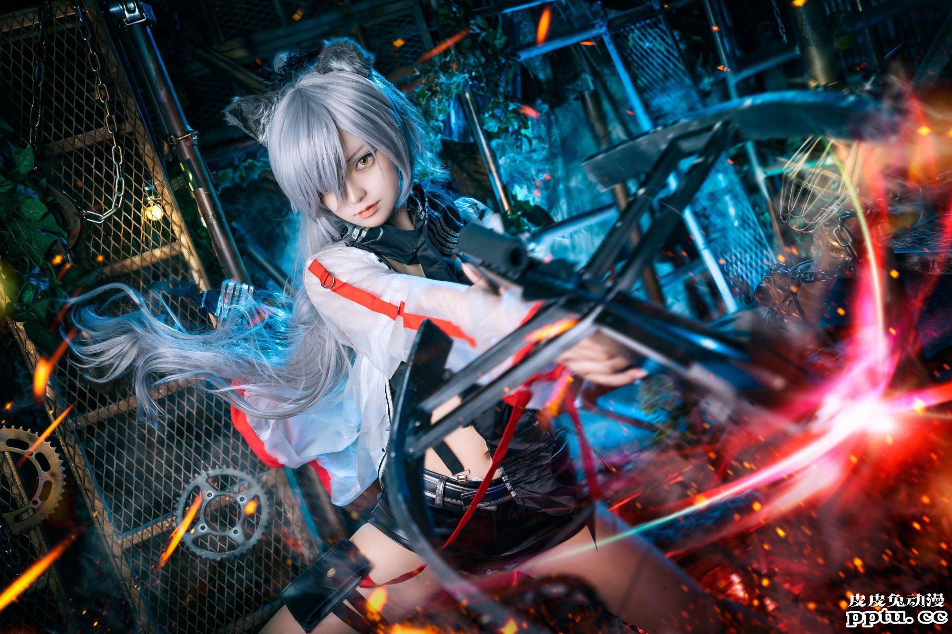 纯白绫波丽与电锯人玛奇玛 一周大师级CosPlay赏