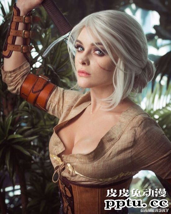 穿衣显瘦脱衣有肉的身材 俄罗斯正妹COSER仙气逼人