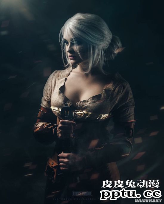 穿衣显瘦脱衣有肉的身材 俄罗斯正妹COSER仙气逼人