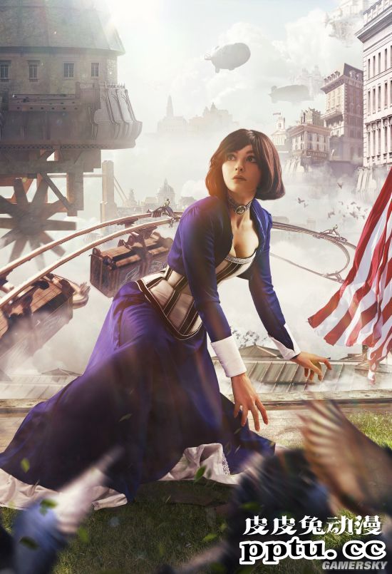 穿衣显瘦脱衣有肉的身材 俄罗斯正妹COSER仙气逼人