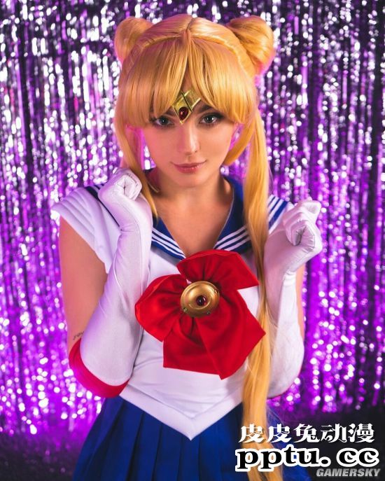 穿衣显瘦脱衣有肉的身材 俄罗斯正妹COSER仙气逼人