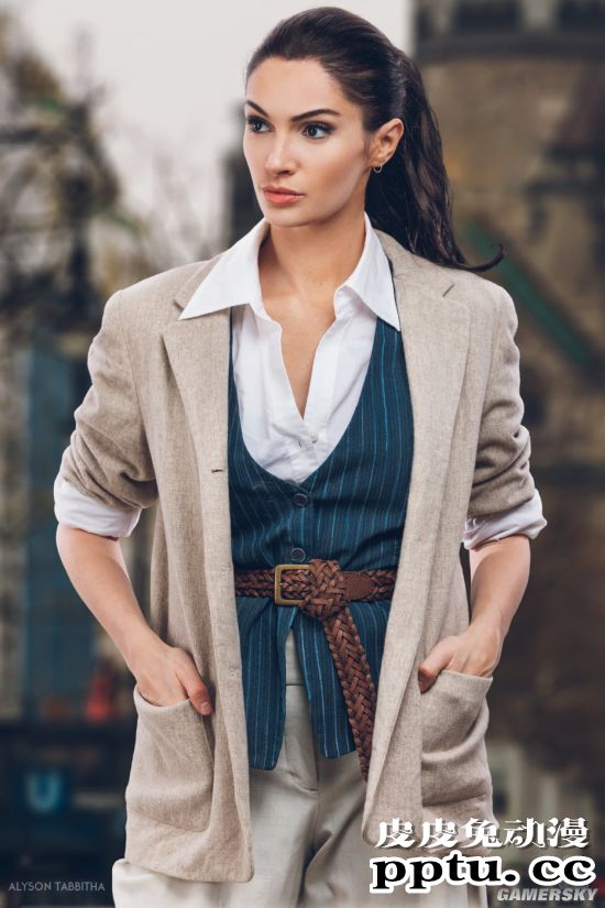 国外化妆大神COS神奇女侠 戴安娜公主长腿优雅性感