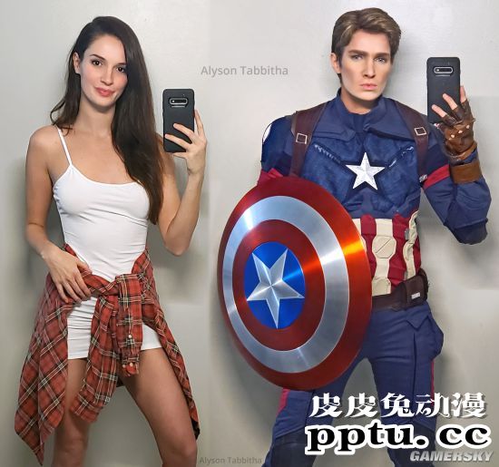 国外化妆大神COS神奇女侠 戴安娜公主长腿优雅性感