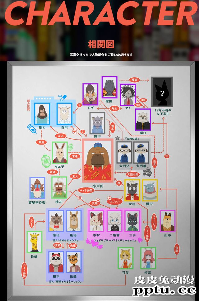 原创动画「ODD TAXI」（オッドタクシー）前导视觉图公开