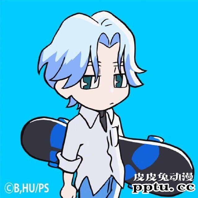 「无限滑板」角色头像插画公开