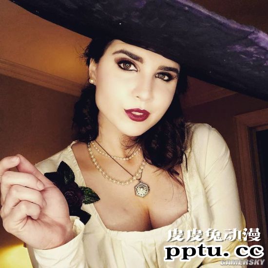 《生化8》吸血鬼贵妇COS美照合集 不仅大的性感眼神也很可怕