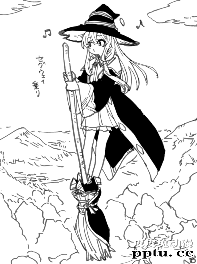 「魔女之旅」漫画作者发布伊蕾娜新绘图-皮皮兔动漫