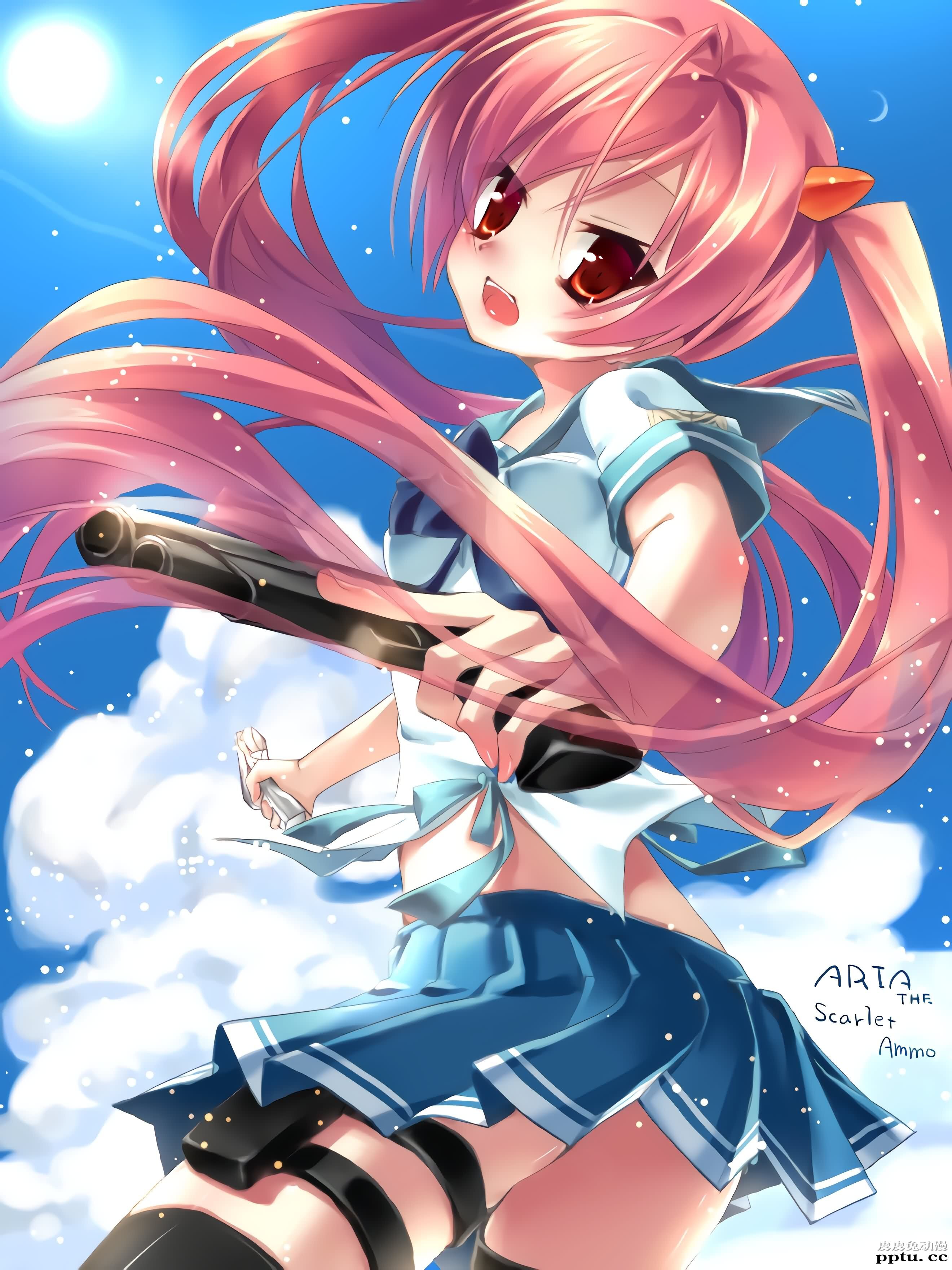 前方钉宫病，绯弹的亚里亚《神崎·H·亚里亚》高清壁纸特辑！