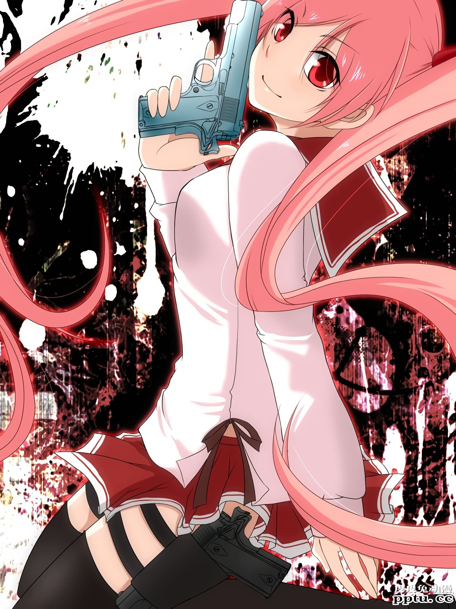 前方钉宫病，绯弹的亚里亚《神崎·H·亚里亚》高清壁纸特辑！