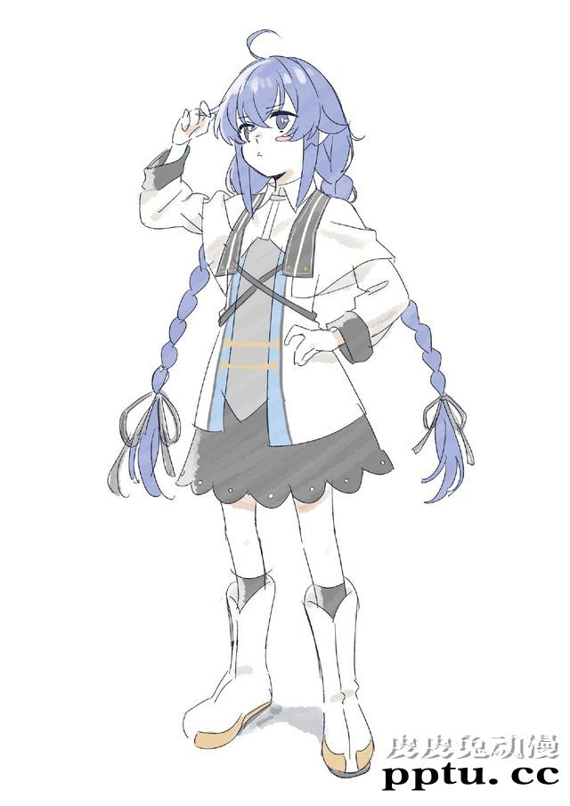 平山宽菜公开为「无职转生」中的洛琪希绘制的画像