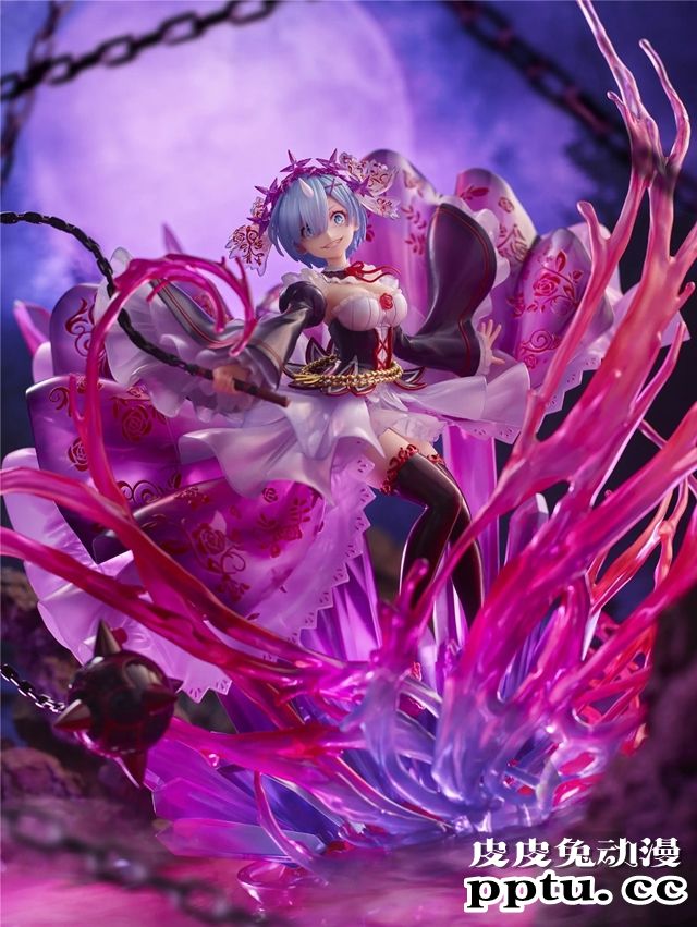 「Re：从零开始的异世界生活」鬼蕾姆「水晶礼服」手办公开