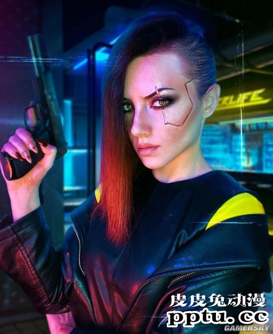 《赛博朋克2077》帕南COS 这样的老婆准备要吗？
