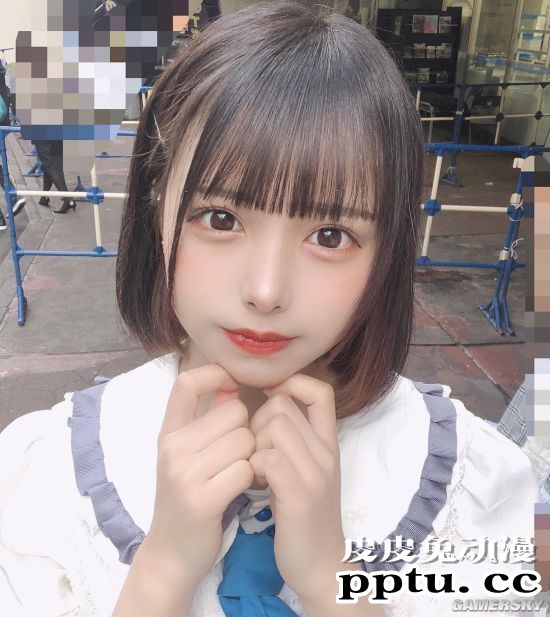 清爽短发散发满满活力 邻家女友气质的青春正妹