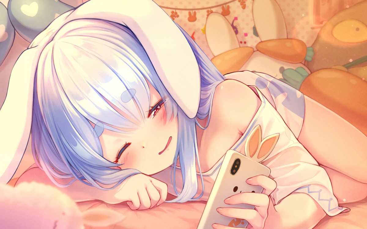 养眼动漫少女桌面壁纸