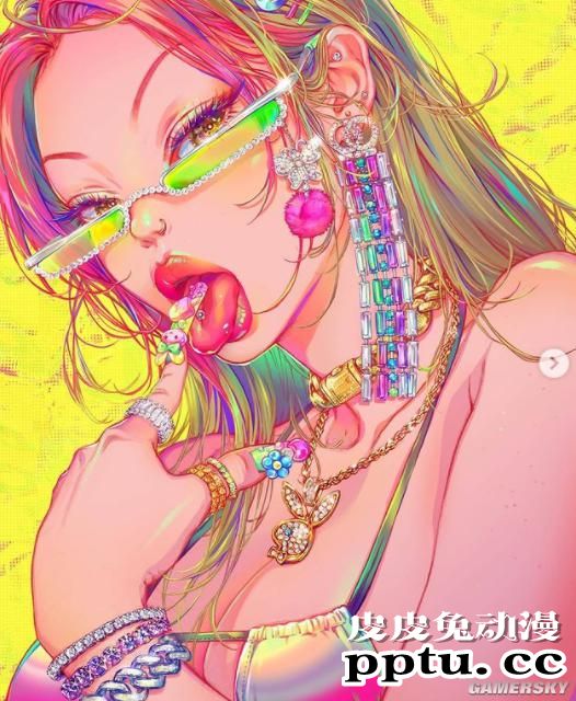 可靠身材赚钱却要当人才 模特级的美女画师Ara go