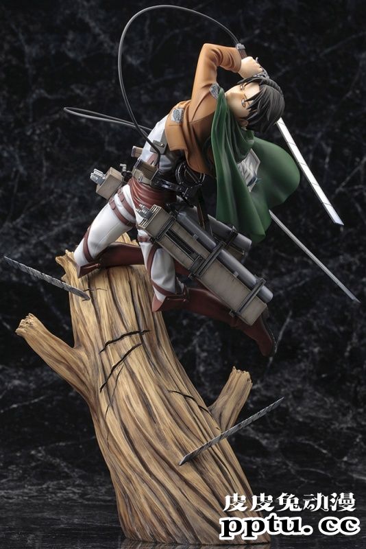「进击的巨人」利威尔1/8手办开订-皮皮兔动漫