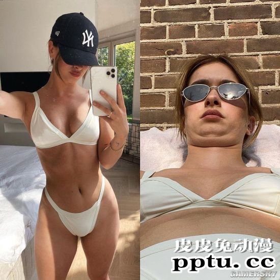 网红照片全靠P图和摆拍？这个妹子晒丑照揭露真相