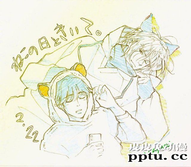 「BANANA FISH」人设林明美新绘“猫咪之日”贺图公开-皮皮兔动漫