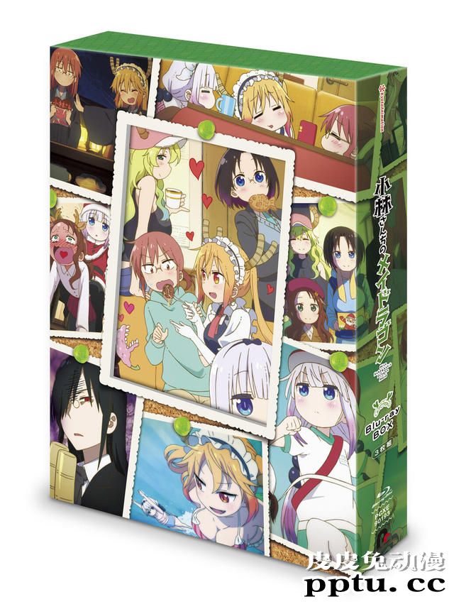 TV动画「小林家的龙女仆」BD-BOX 包装封面公布