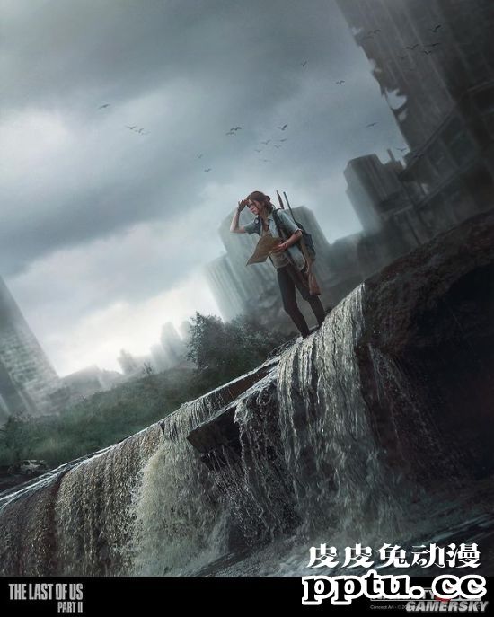 俄妹COS《最后生还者2》艾莉 特效拉满堪比电影大片