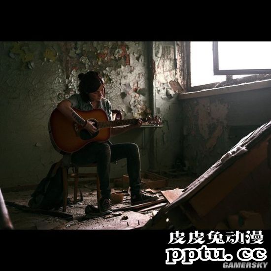 俄妹COS《最后生还者2》艾莉 特效拉满堪比电影大片