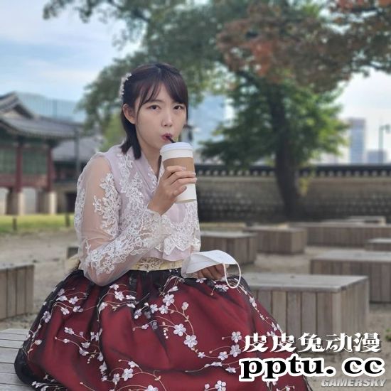 肉眼可见的波涛汹涌 韩国主播旅游视频亮点过大-皮皮兔动漫