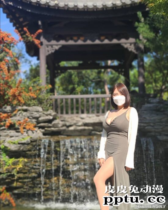 肉眼可见的波涛汹涌 韩国主播旅游视频亮点过大