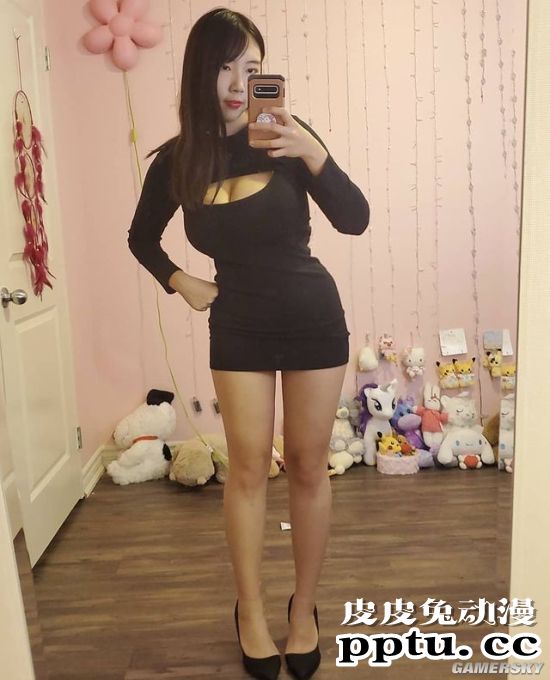 肉眼可见的波涛汹涌 韩国主播旅游视频亮点过大