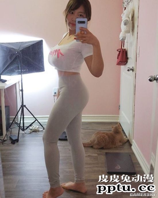 肉眼可见的波涛汹涌 韩国主播旅游视频亮点过大