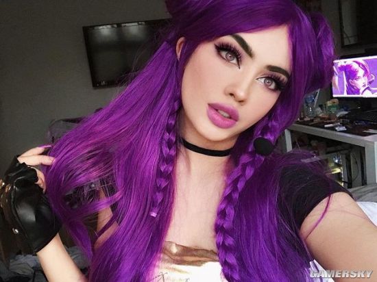 国外小姐姐一人COS《LOL》K/DA四角 御姐女王全都有