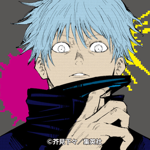 「咒术回战」官方70万关注纪念头像公开-皮皮兔动漫