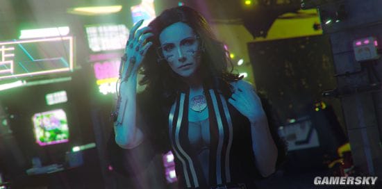 俄妹COS《赛博朋克2077》版巫师角色 性感御姐特莉丝